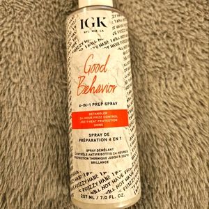 IGK good behavior 4-in-1 prep spray 7oz